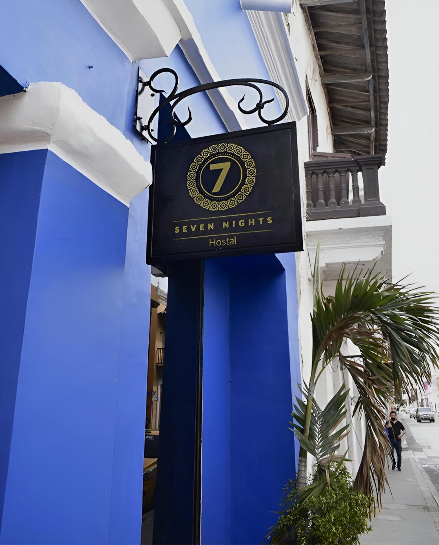 Seven Nights Hostel Cartagena المظهر الخارجي الصورة